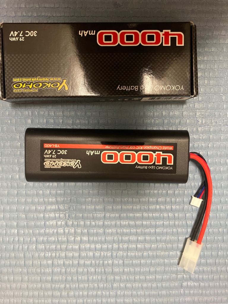 ヨコモ YOKOMO Lipo 30C 7.4V 4000mAh ストレートパック