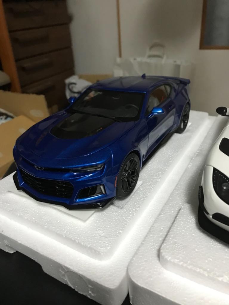 AUTOart 1/18 シボレー カマロ ZL1 2017 メタリック ブルー 完成品