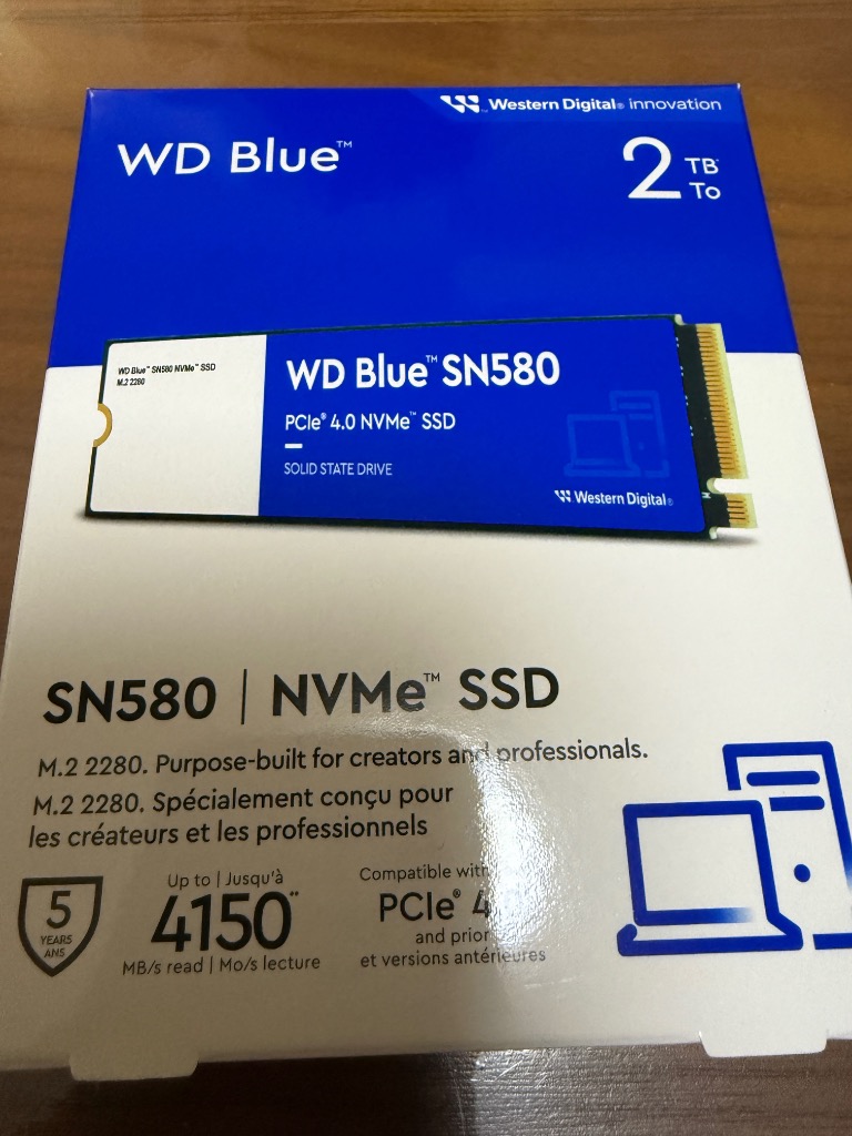 Western Digital WDS200T3B0E ［WD Blue SN580 M.2 Type2280