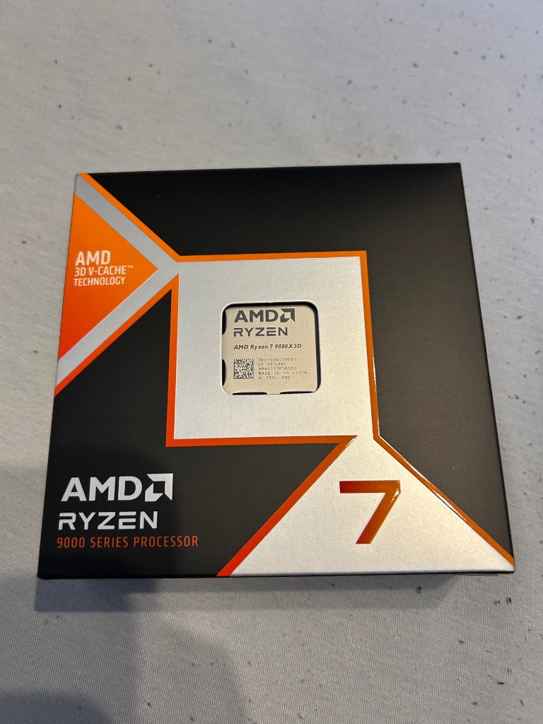 AMD｜エーエムディー (国内正規品)AMD Ryzen 7 9800X3D AMD AMD｜エーエムディー (国内正規品)AMD Ryzen 7 9800X3D W/ O