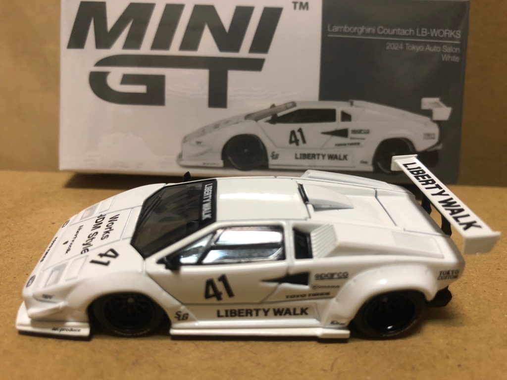 MINI GT ランボルギーニ カウンタックLB-WORKS東京オートサロン20 MINI GT 1/64 ランボルギーニ カウンタック LB-WORKS 東京オート