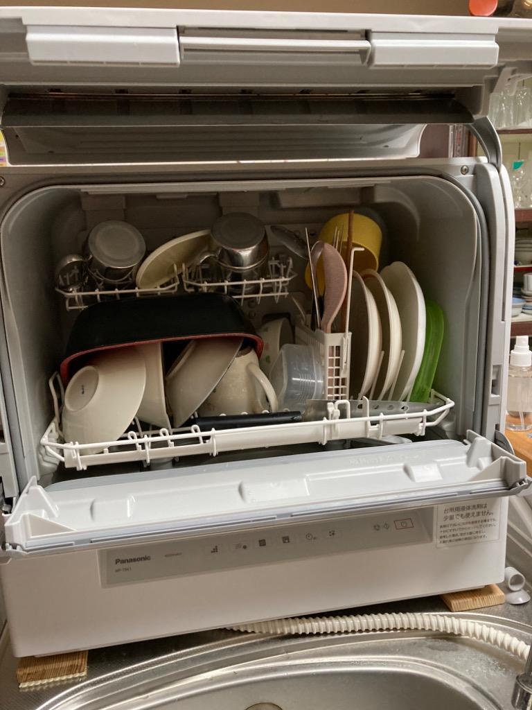 通常便なら送料無料 NP-TSK1-W パナソニック 食器洗い乾燥機 ホワイト