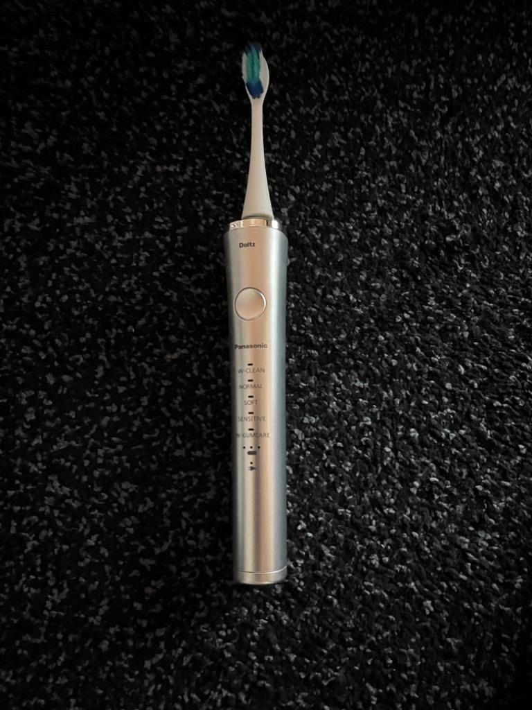 美品⭐︎Panasonic EW-CDP55-シルバー　音波振動歯ブラシ　ドルツ Panasonic 音波振動歯ブラシ ドルツ EW-CDP55-S （シルバー