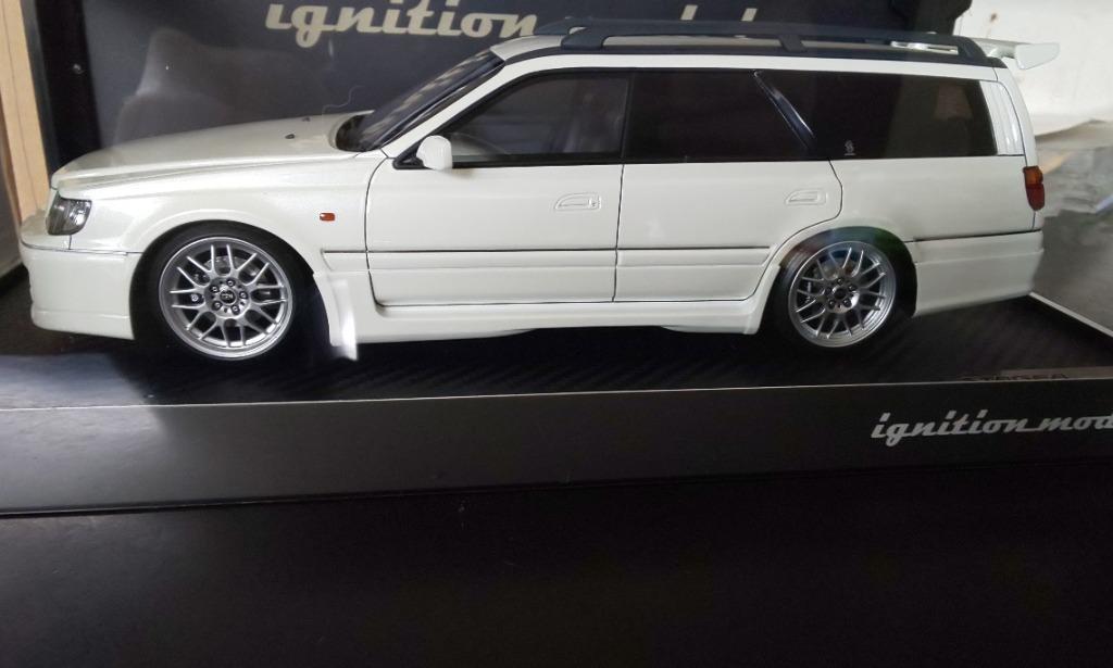 ignition model Nissan STAGEA 260RS (WGNC34) Pearl White ignition model Nissan STAGEA 260RS (WGNC34) Pearl White