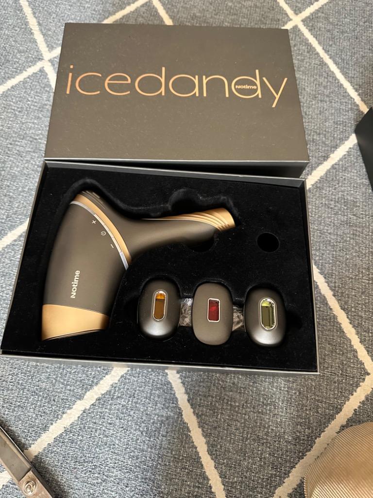 「1週間限定セール❗」(美品)アイスダンディ 光脱毛器 SKB-2108 正規販売店 icedandy アイスダンディ SKB-2108 家庭用 光美容器