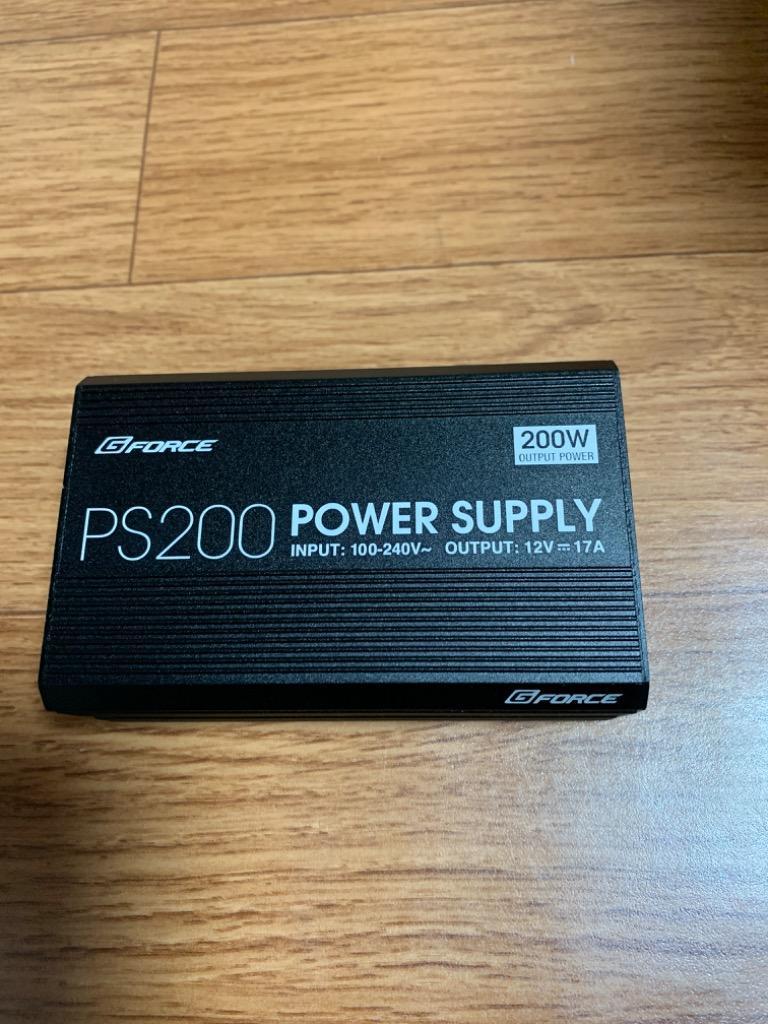 G-FORCE PS200 Power Supply (12V/ 17A)(G0390)ラジコン用 返品種別B