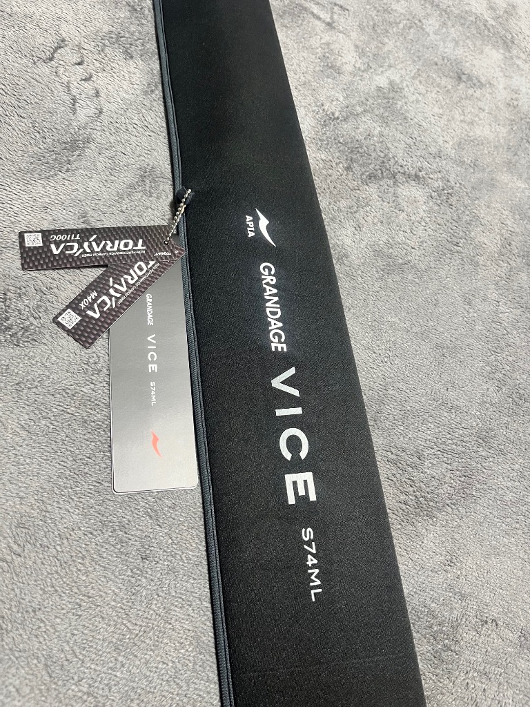 【値下げ】アピア　グランデージ ヴァイス　S74ML アピア グランデージヴァイス S74ML APIA - 【バス・トラウト