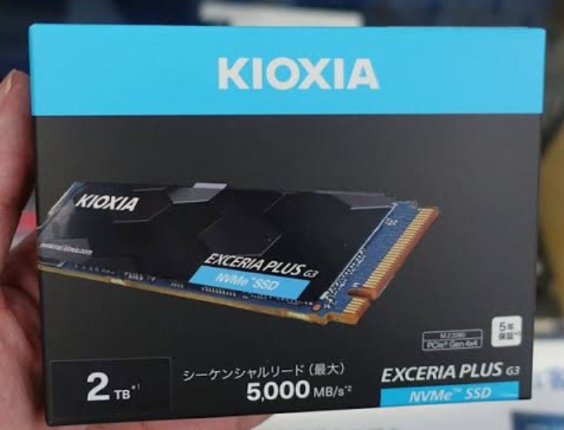 KIOXIA 内蔵SSD EXCERIA PLUS G3 NVMe Gen4x4 2TB M.2 2280(PCIe KIOXIA 内蔵SSD EXCERIA PLUS G3 NVMe Gen4x4 2TB M.2 2280(PCIe