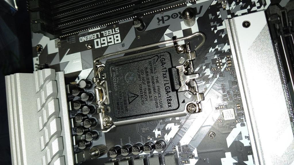 ASRock B660 Steel Legend Intel B660 ATXマザーボード DDR4対応