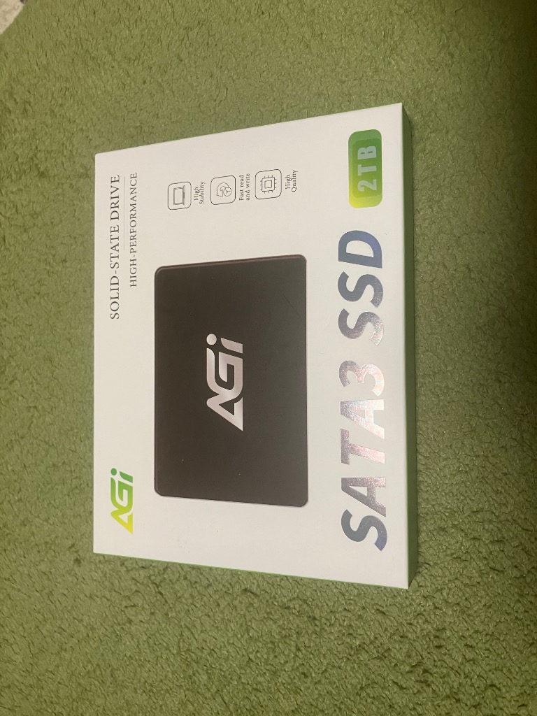 2.5インチ SATA III 内蔵SSD 2TB AGI2K0GIMAI238 AGI AI238 容量2TB 2.5インチ 3D NAND 7mm SATA III SSD ; 550