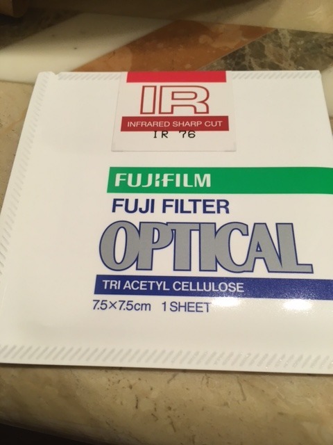 FUJIFILM 富士フイルム 光吸収・赤外透過フィルター(IR