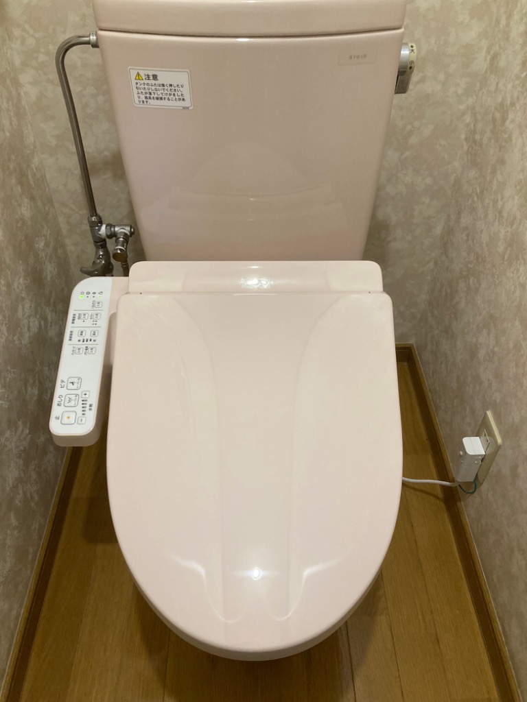 TOTO 温水洗浄便座(貯湯式)パステルピンク ウォシュレット K TOTO 温水洗浄便座(貯湯式)パステルピンク ウォシュレット K