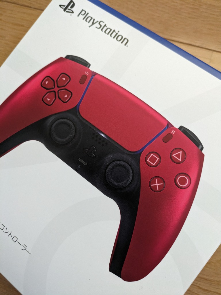 ＰＳ５ DualSense ワイヤレスコントローラー ヴォルカニックレッド 