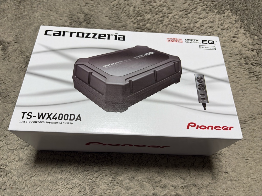 Pioneer パイオニア 24cm×14cmパワードサブウーファー