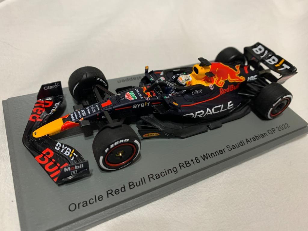 スパークモデル Oracle Red Bull Racing RB18 No.1 Winner Saudi