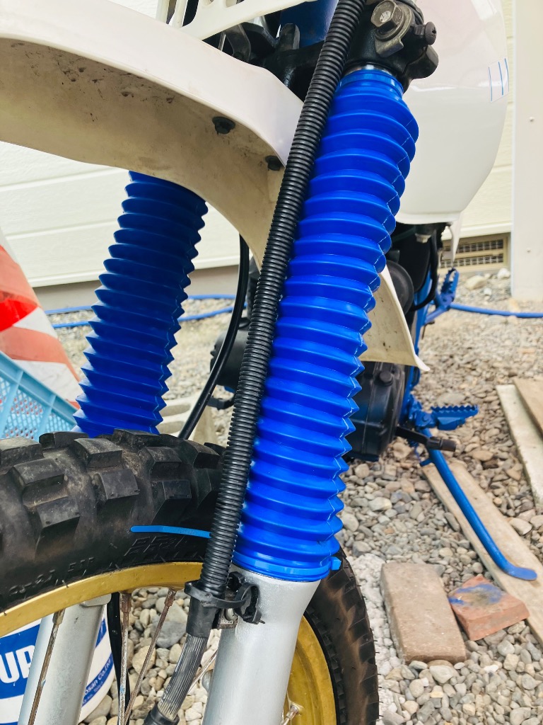 フロントフォークブーツ 汎用 35mm セロー225 DT230 XR250R KL250