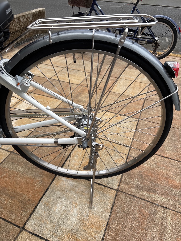 ブリヂストン２７インチアルベド用ステンレスキャリア、両立スタンドセット BRIDGESTONE 【メーカー純正品】【正規代理店品】ブリヂストン