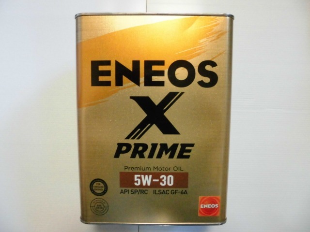 ENEOS X PRIME (エックスプライム) エンジンオイル 5W-30 SP/RC 