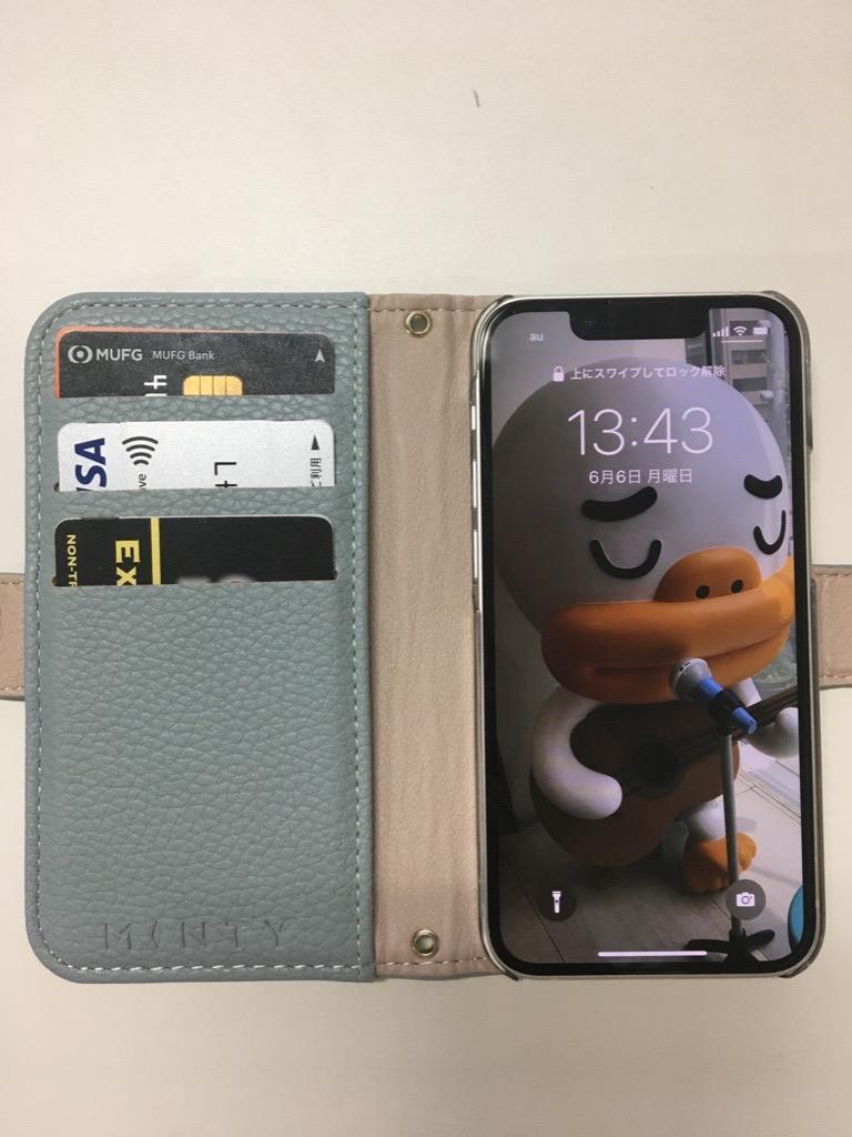923円 【30％OFF】 MINTY iPhone11 ケース 手帳型 Semreh セムレ グレージュ