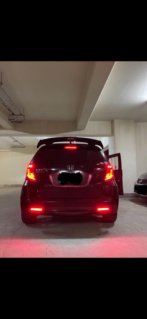 流れるウインカー GE フィット ファイバー LEDテール  [レッドスモーク] GE GP フィット ファイバーLEDテールランプ レッドスモーク LED