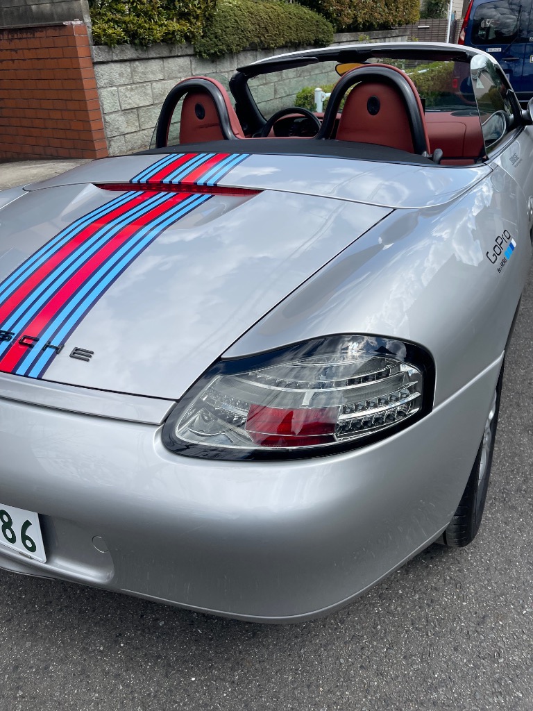 1996-2004y ポルシェ 986 ボクスター LEDテールランプ スモークレンズ