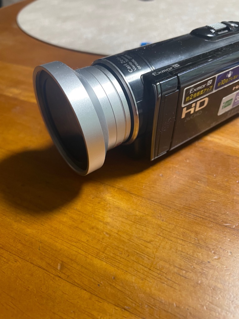 HDR-PJ590 レイノックス 広角 レンズ セット - カメラ