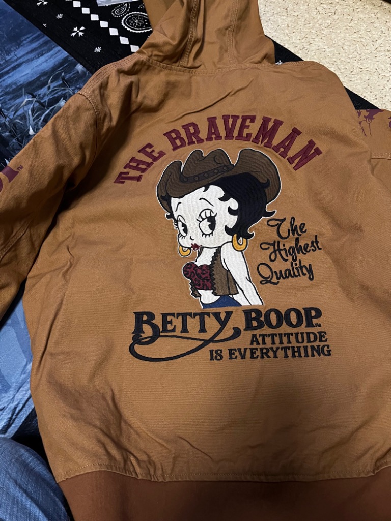 THE BRAVE-MAN × BETTY BOOP ザ・ブレイブマン ベティ コラボ