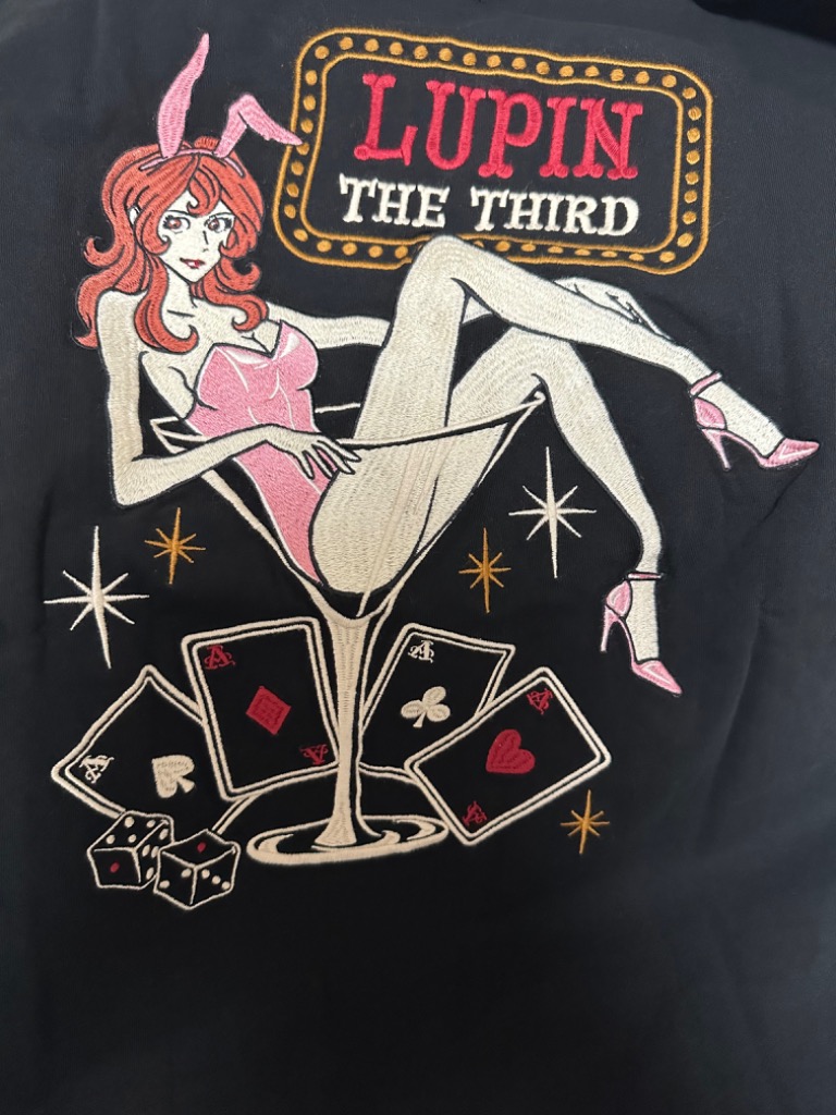 LUPIN THE THIRD ルパン三世 50周年記念モデル 峰不二子刺繍