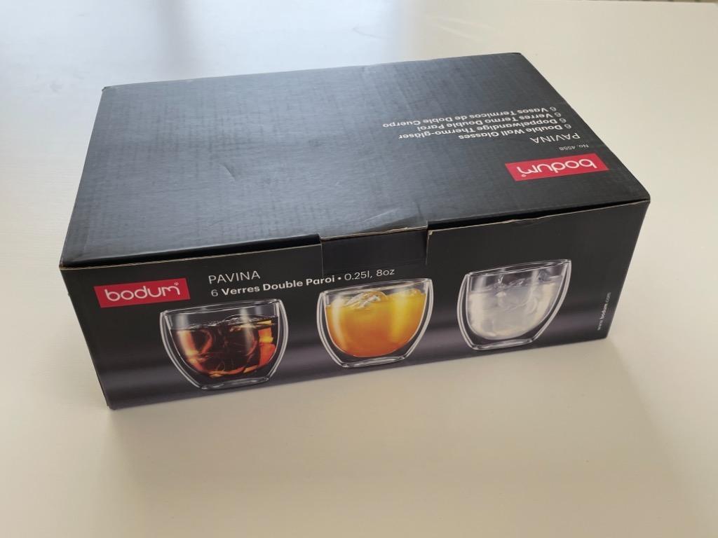 BODUM ボダム BODUM CANTEEN ダブルウォールグラス 250ml (6個セット) 電子レンジOK 断熱 保温 保冷 タンブラー  パヴィーナ :699965414498:Cocomo Market - 通販 - Yahoo!ショッピング