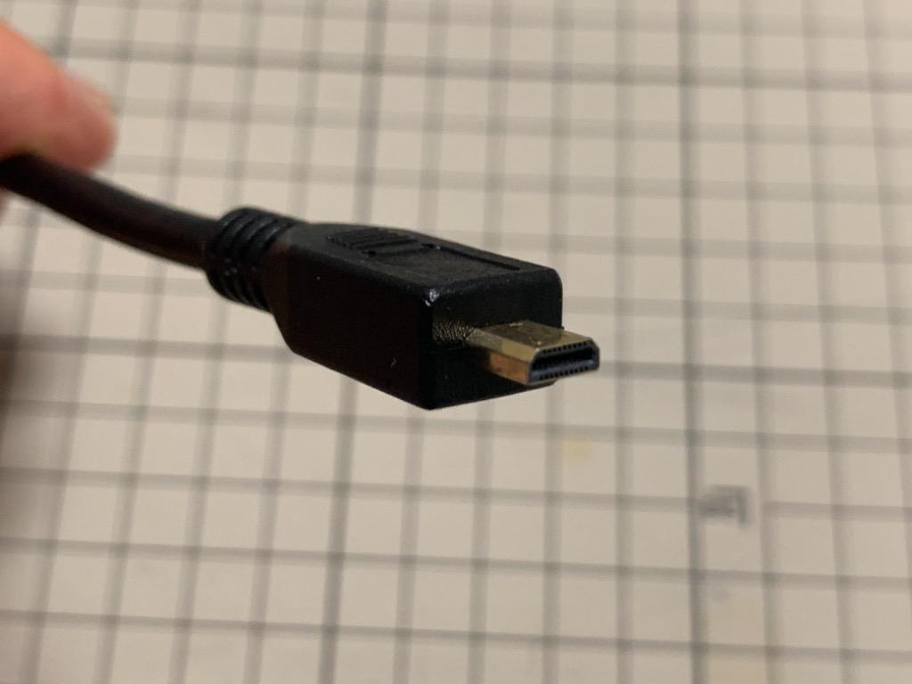 2年保証) HDMIケーブル HDMI タイプD (マイクロ HDMI)-タイプA