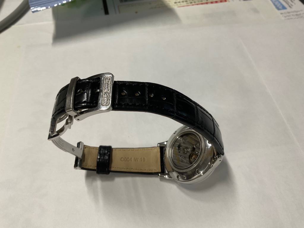 Grand Seiko 19mm グランド セイコー 純正 ベルト クロコダイル