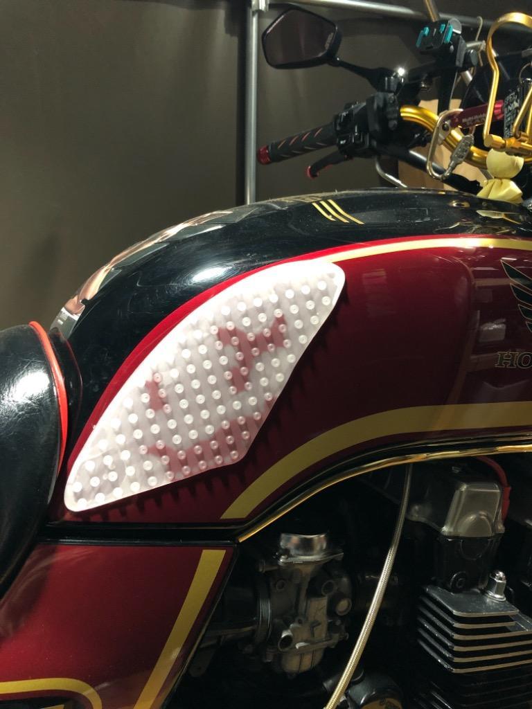 バイク用 ニーグリップパッド 左右セット タンクパッド タンク