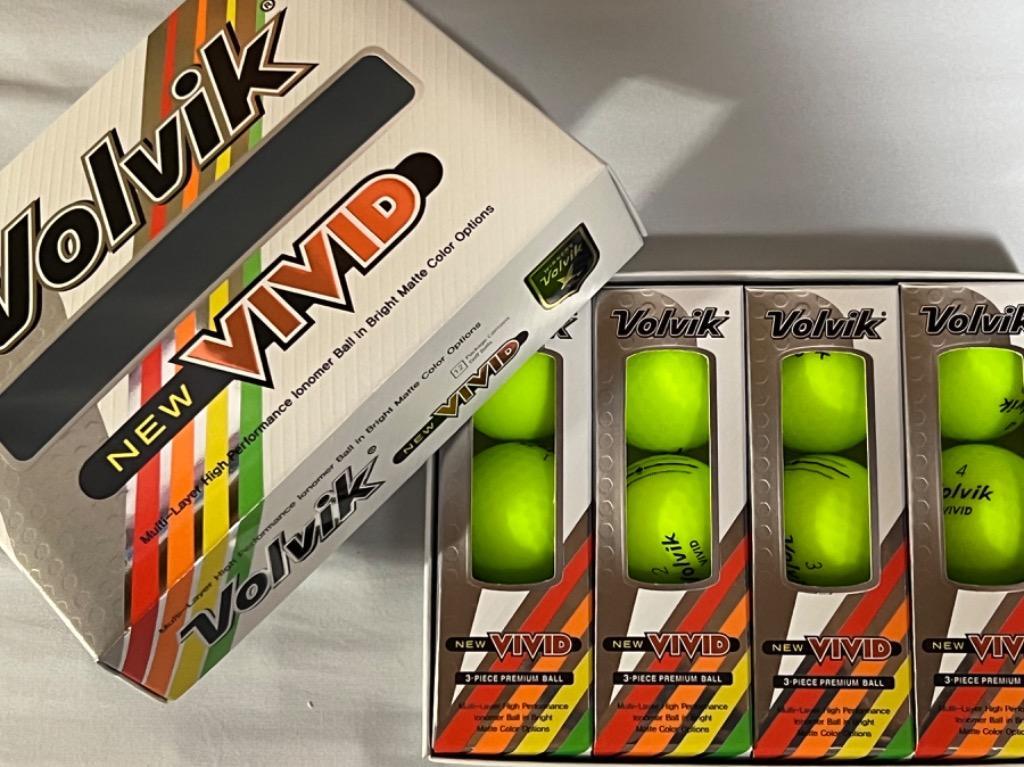 Volvik 2022 NEW VIVID マットカラーボール ボルビック ビビッド