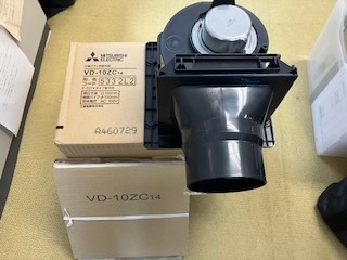 三菱（MITSUBISHI） 【VD-10ZC14】三菱 天井埋込形換気扇 低騒音