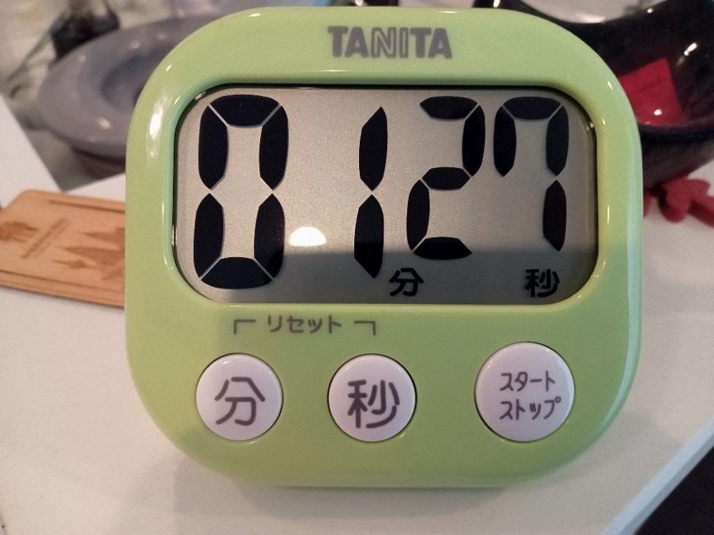 代引不可【送料無料メール便専用】 タニタ でか見えタイマー ピスタチオグリーン TD-384GR :tanita-td-384-gr-m:キッチンダイレクト  - 通販 - Yahoo!ショッピング