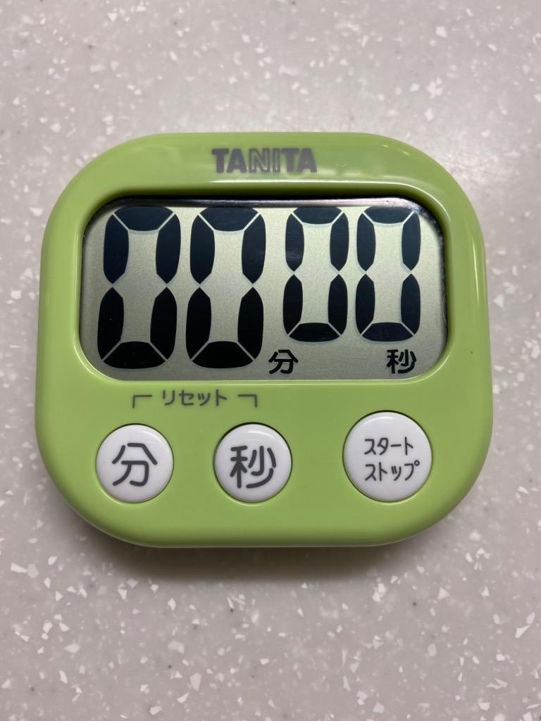 代引不可【送料無料メール便専用】 タニタ でか見えタイマー ピスタチオグリーン TD-384GR :tanita-td-384-gr-m:キッチンダイレクト  - 通販 - Yahoo!ショッピング