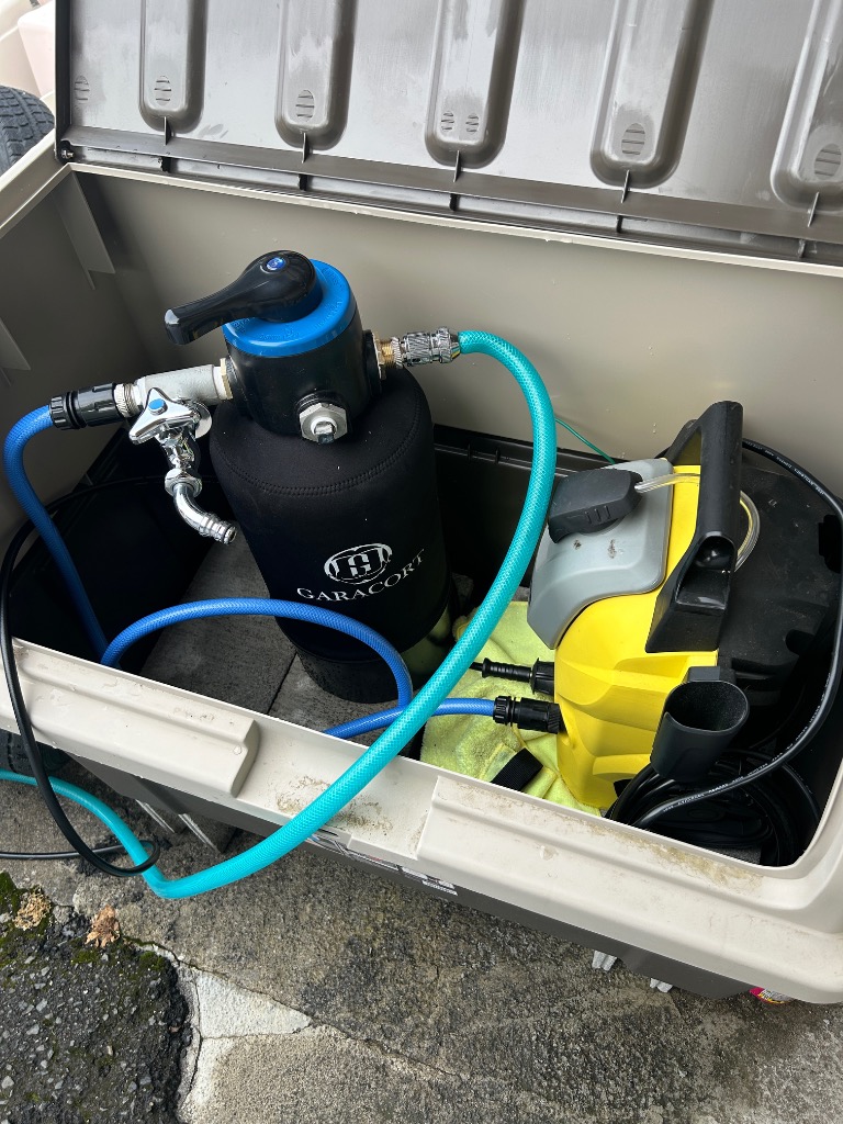 洗車用純水器　切り替えヘッド付き　中古 純水器 切替ヘッド – GARACORT