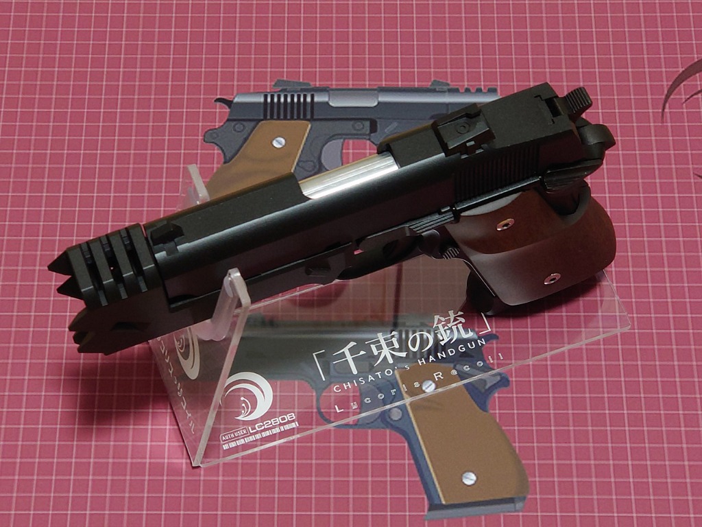 フリーダムアート製　千束の銃用 アルミアウターバレル　ヘアライン仕様 フリーダム・アート 東京マルイ 千束の銃用 アルミアウターバレル