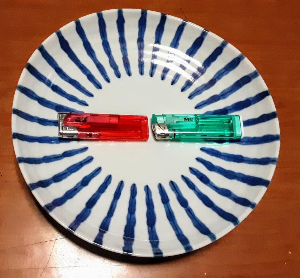 染付け十草 大皿 22.5cm アウトレット品込 濃十草 ダミ十草 和 染付け十草 大皿 22.5cm アウトレット品込 濃十草 ダミ十草 和