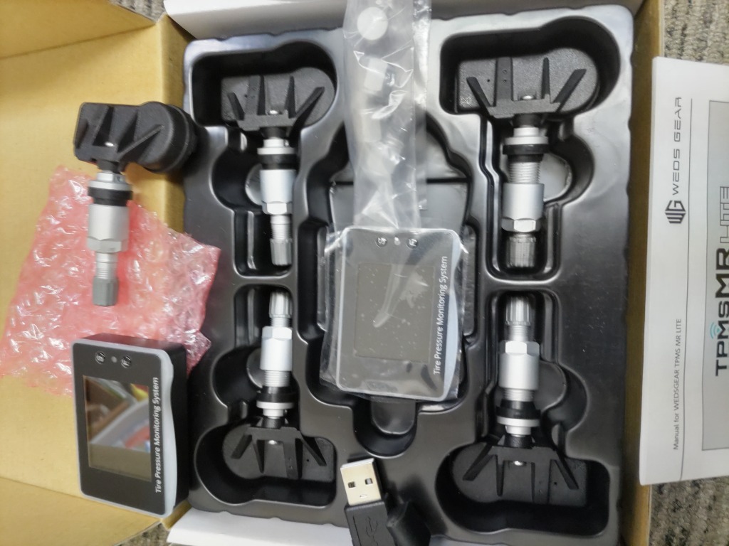 TPMS【タイヤ空気圧/温度モニタリングシステム】ウェッズ ギア