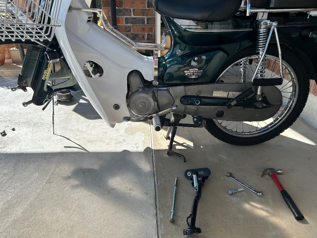 西本工業(NISHIMOTO) サイドスタンド NK-142 NEWパワースタンド