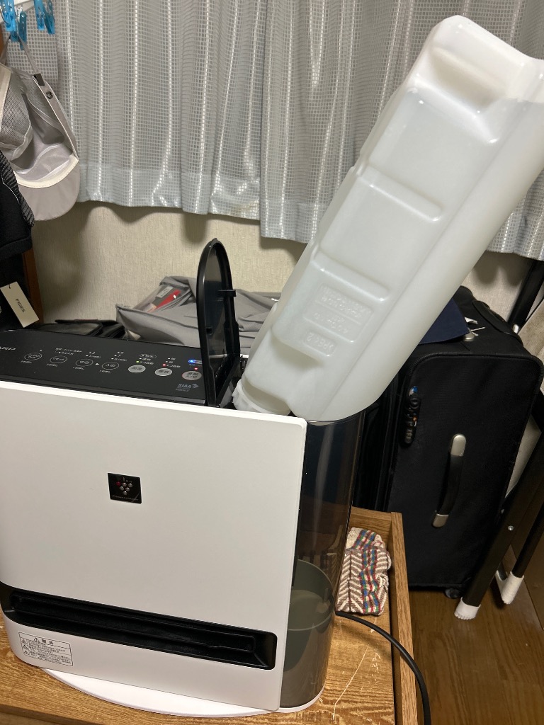 SHARP 加湿セラミックファンヒーター HX-TK12 24年製 HX-TK12 | プラズマクラスター電気暖房機：シャープ