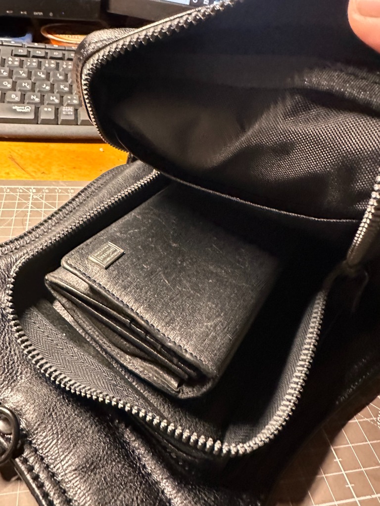 カドヤ HF LAB LSP-2way bag レッグバッグ レッグバッグ レザー｜カドヤ公式オンラインショップ｜HF LAB