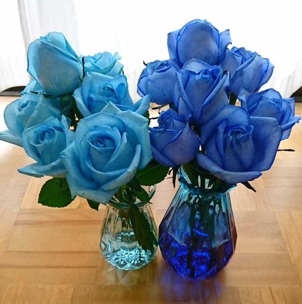 9945円 【93%OFF!】 ブルーローズ 花束 30本 生花 ナチュラルカラー 青いバラ ブーケ