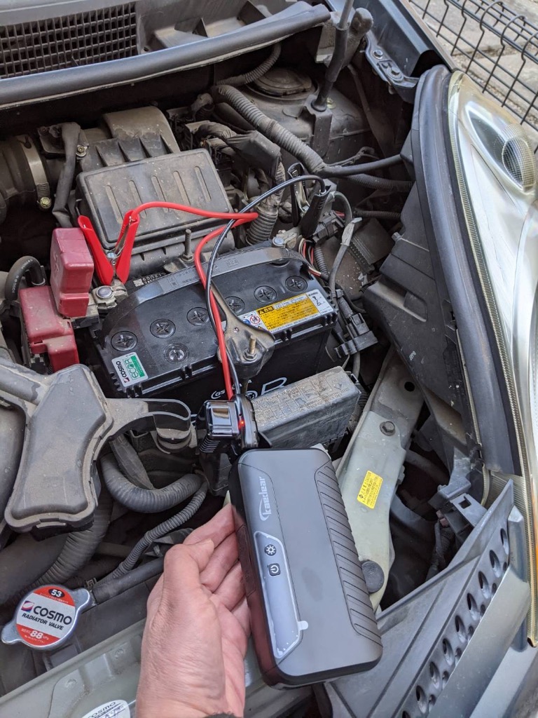 Kaedear（カエディア） バイク ジャンプスターター エンジン始動 12V