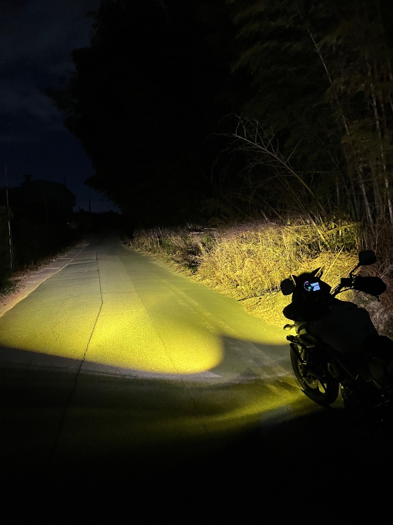 Kaedear 【 爆光 フォグ 】 バイク フォグランプ LED 車検対応