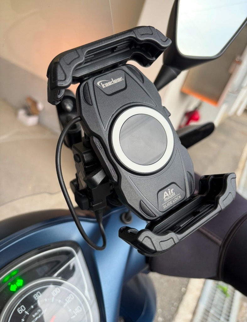 kaedear KDR-M28A スマホホルダー【超防振】 Kaedear 超防振 バイク スマホホルダー バイク用スマホホルダー