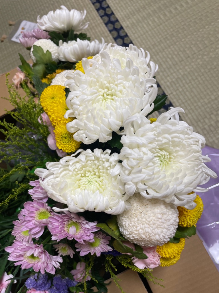 花 お供え 花束 墓参り 2対 仏壇 仏花 切り花 : 生花専門店