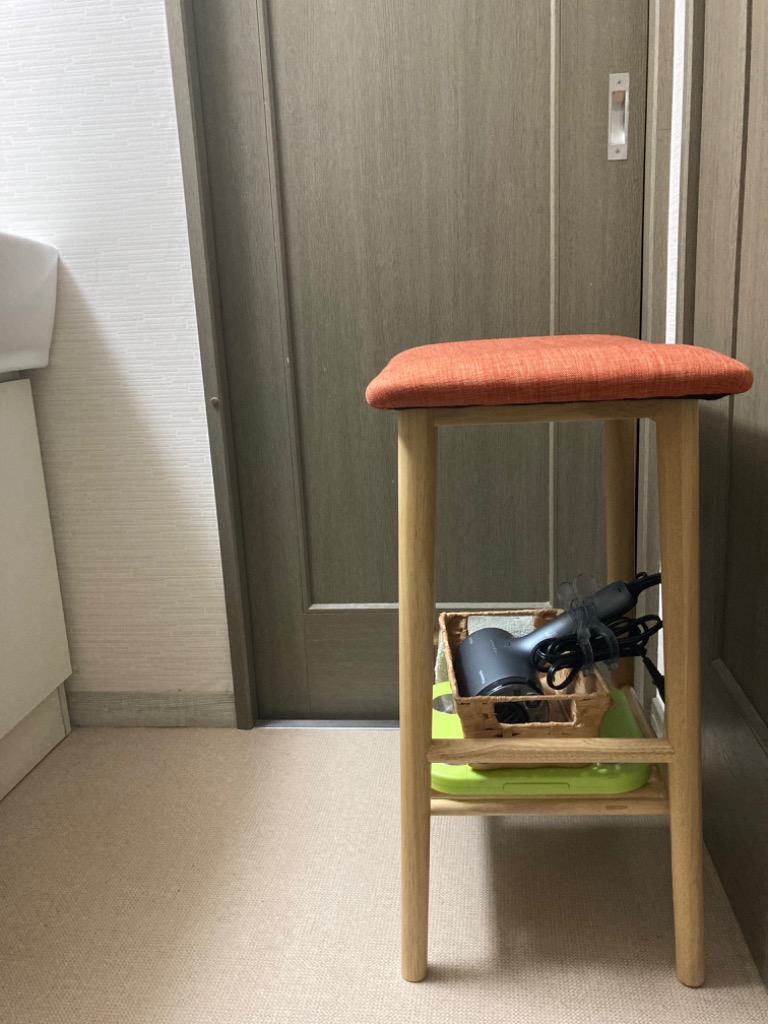 KAGUWORLD スツール ハイスツール 椅子 北欧 家具 カウンター 木製