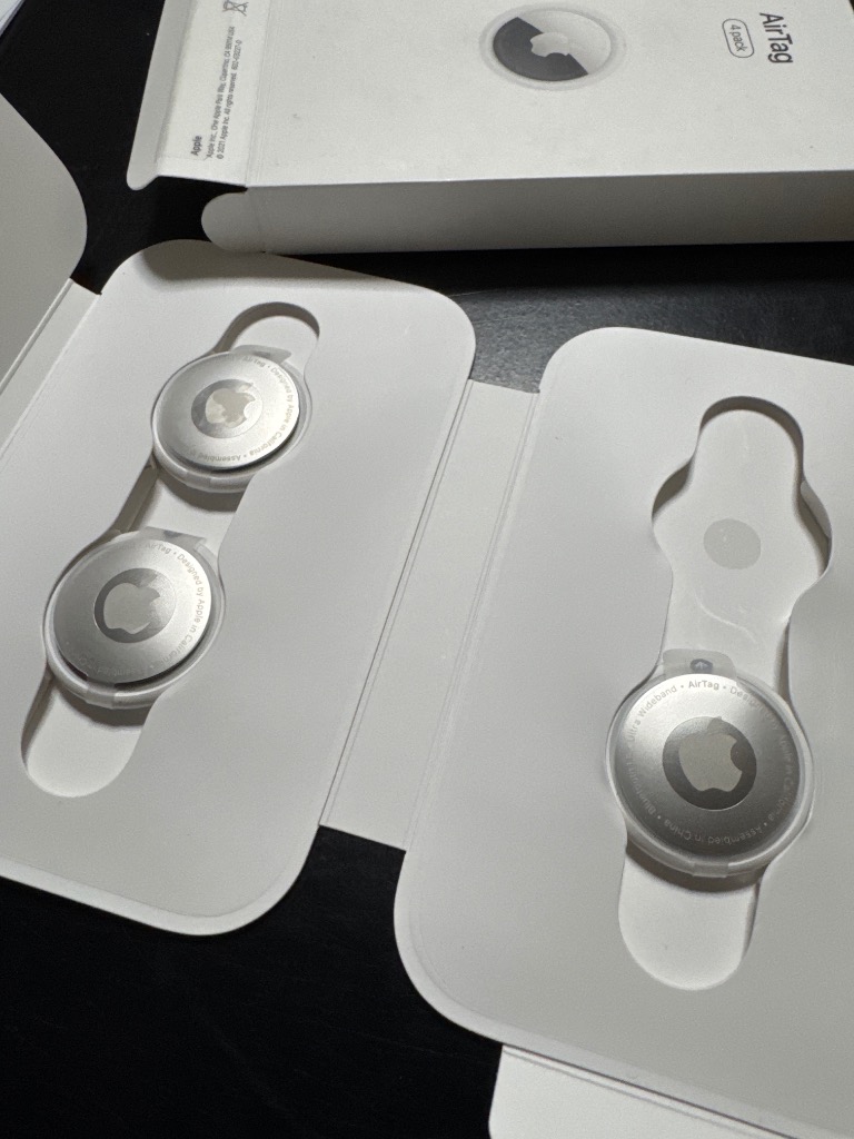 Buy Apple AirTag (4 Pack) Silver MX542LL/A / MX542AM/A